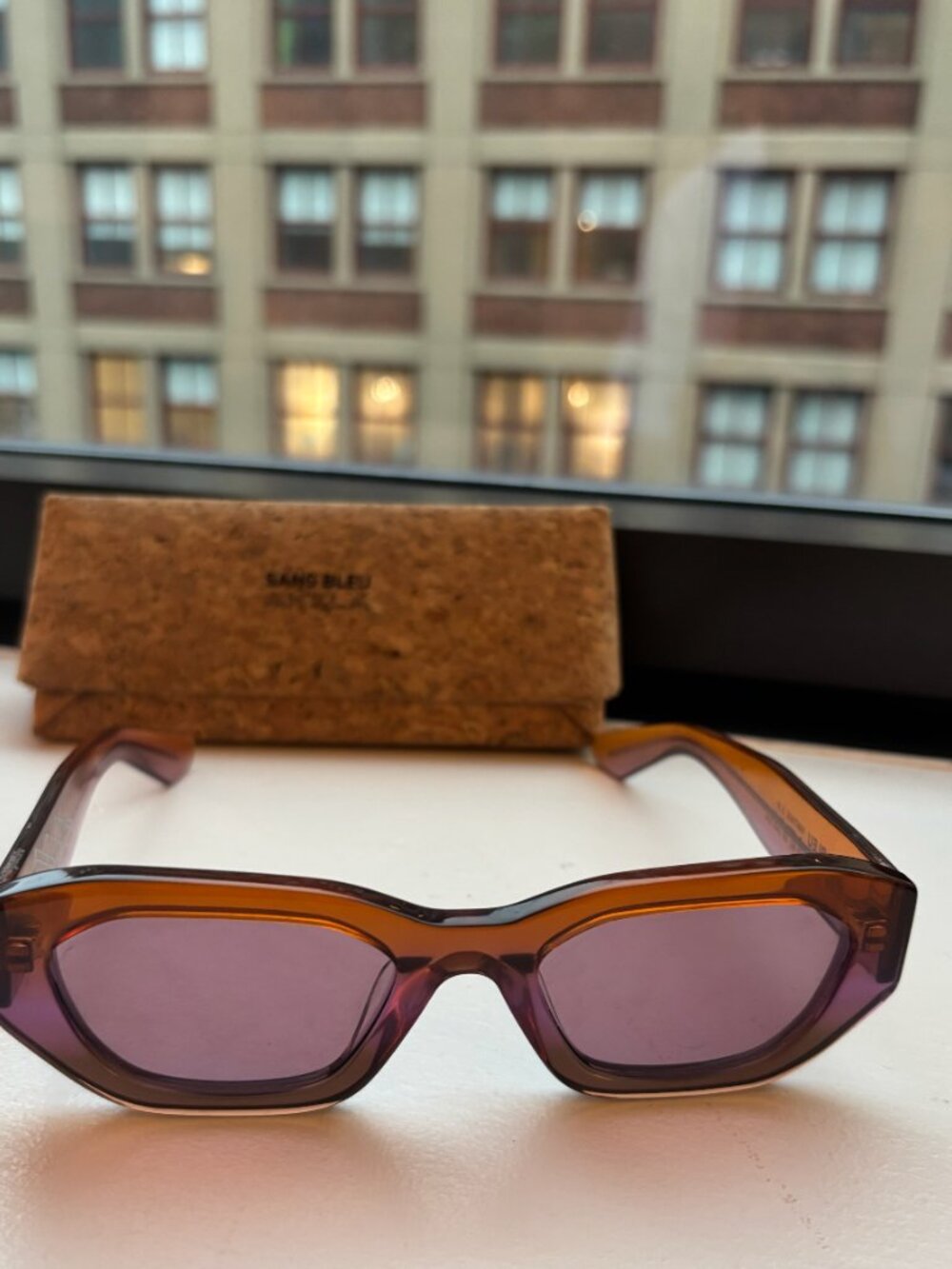 AKILA x Sang Bleu Vantage 3.0 Limited Edition Sunglasses -  Gradient/Purple/Red - Picture 6 of 7